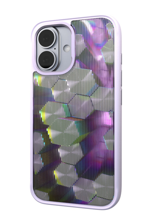 Control Rods Backplate + Purple Case for iPhone 16