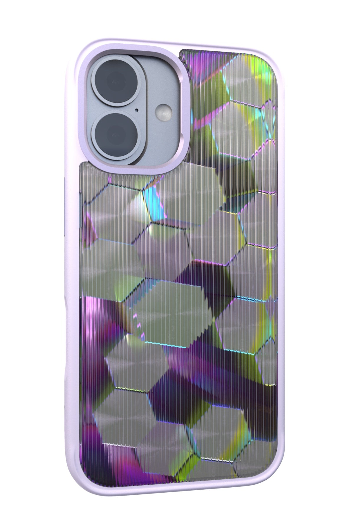 Control Rods Backplate + Purple Case for iPhone 16