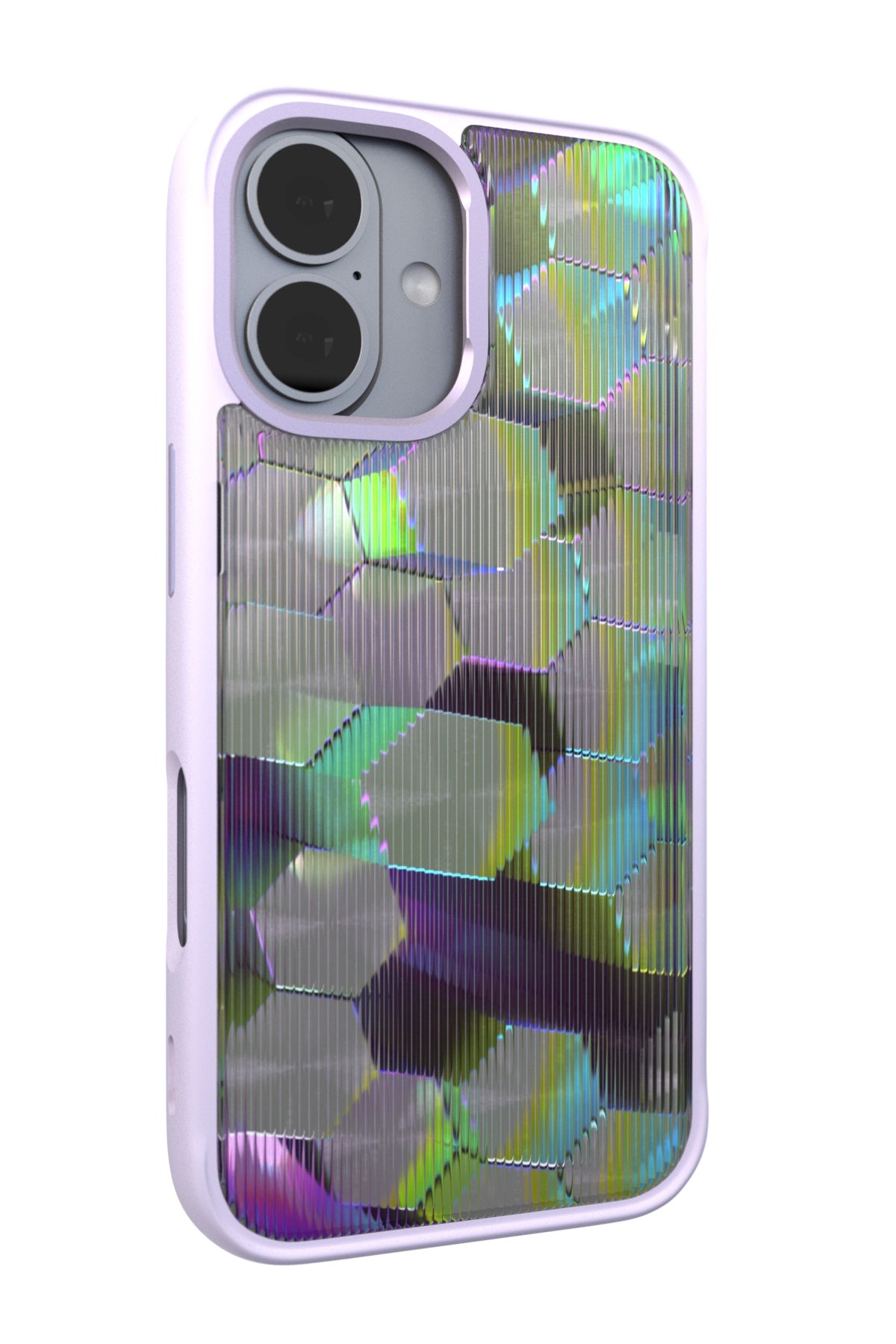 Control Rods Backplate + Purple Case for iPhone 16