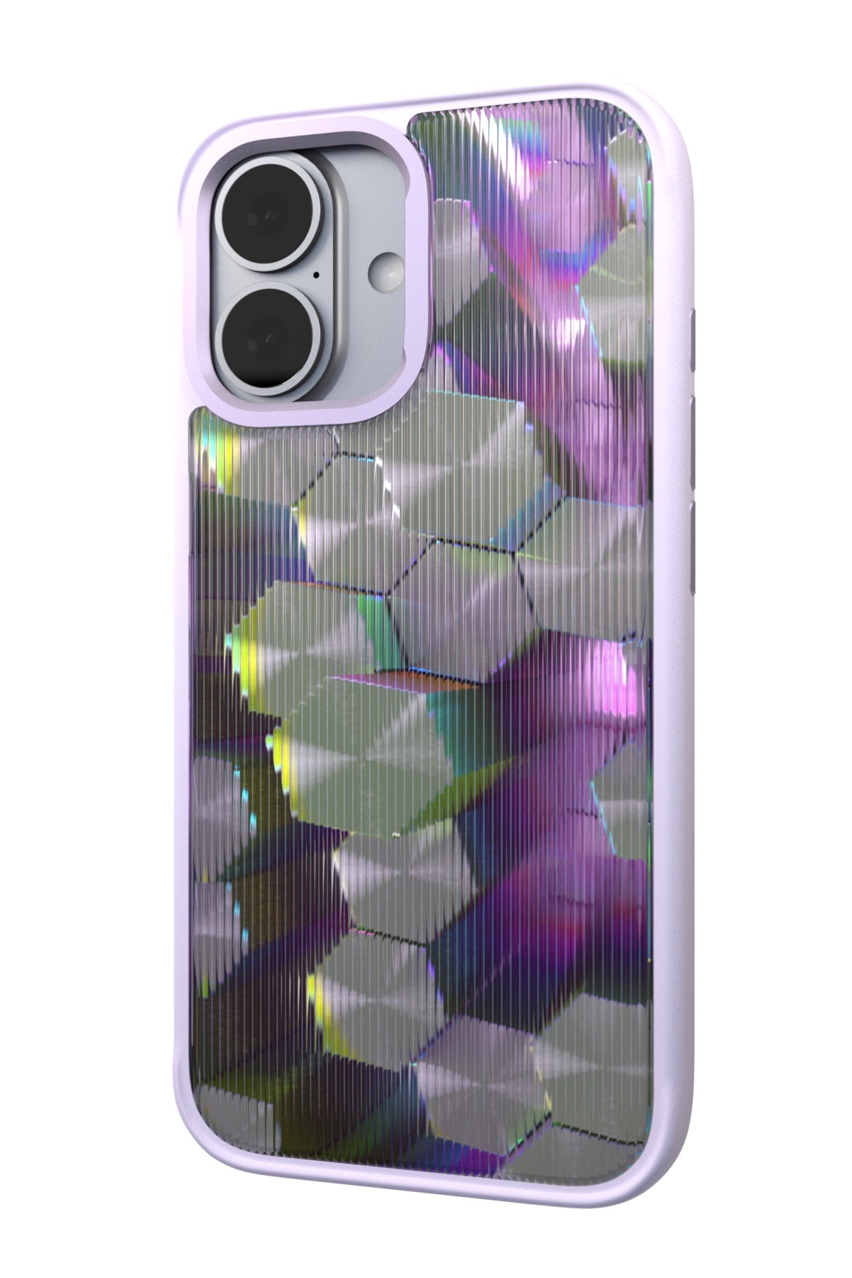 Control Rods Backplate + Purple Case for iPhone 17