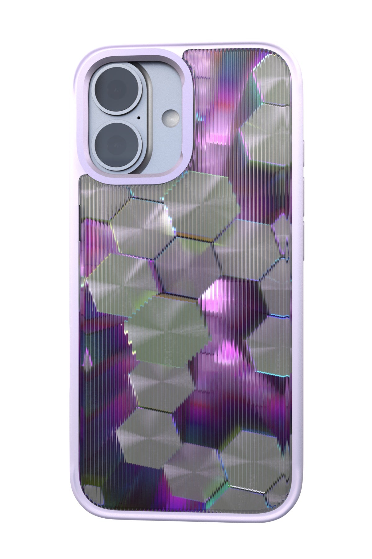 Control Rods Backplate + Purple Case for iPhone 17