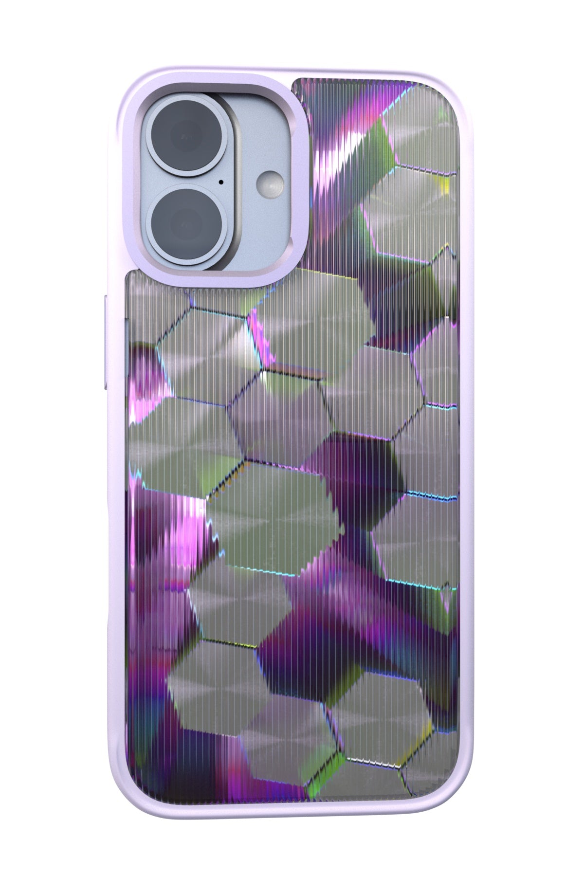 Control Rods Backplate + Purple Case for iPhone 17