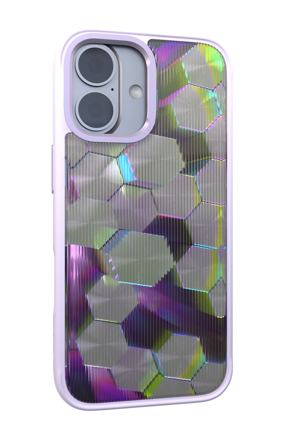 Control Rods Backplate + Purple Case for iPhone 17
