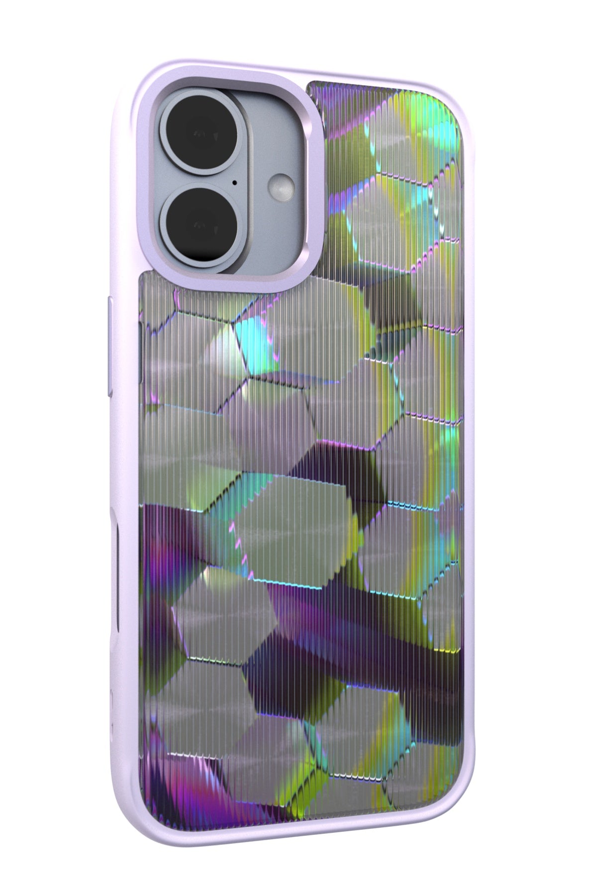 Control Rods Backplate + Purple Case for iPhone 17