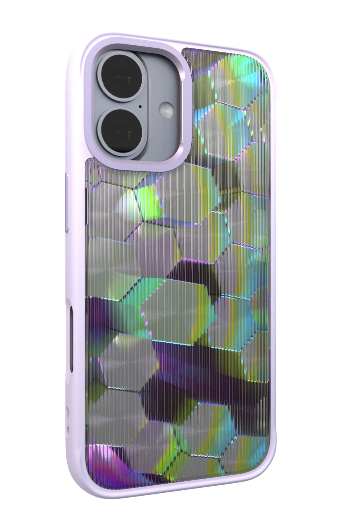 Control Rods Backplate + Purple Case for iPhone 17