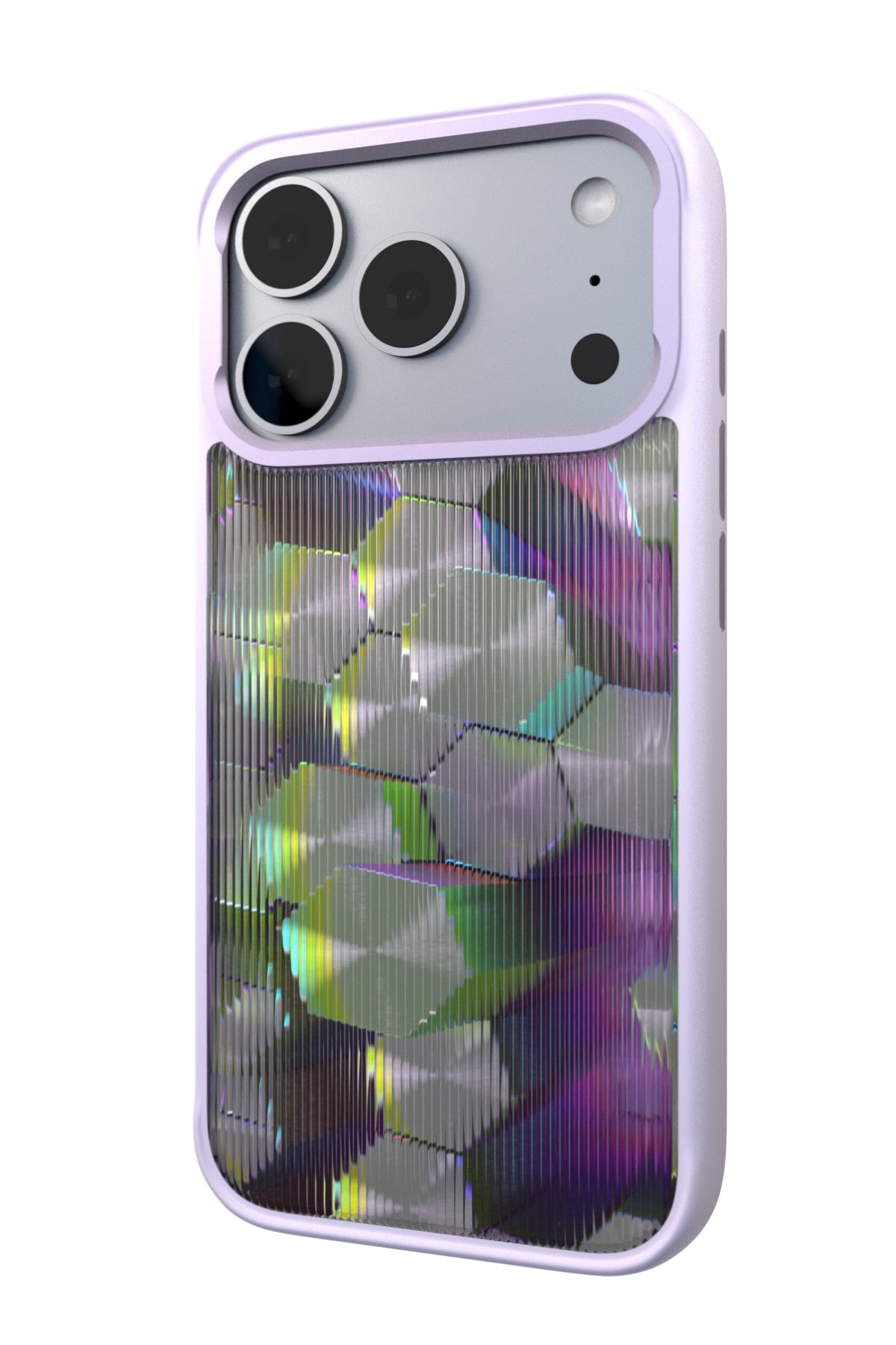 Control Rods Backplate + Purple Case for iPhone 17 Pro