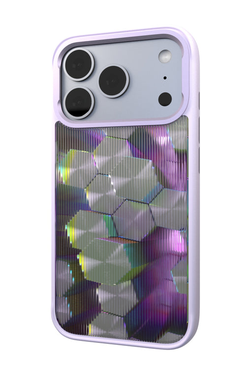 Control Rods Backplate + Purple Case for iPhone 17 Pro
