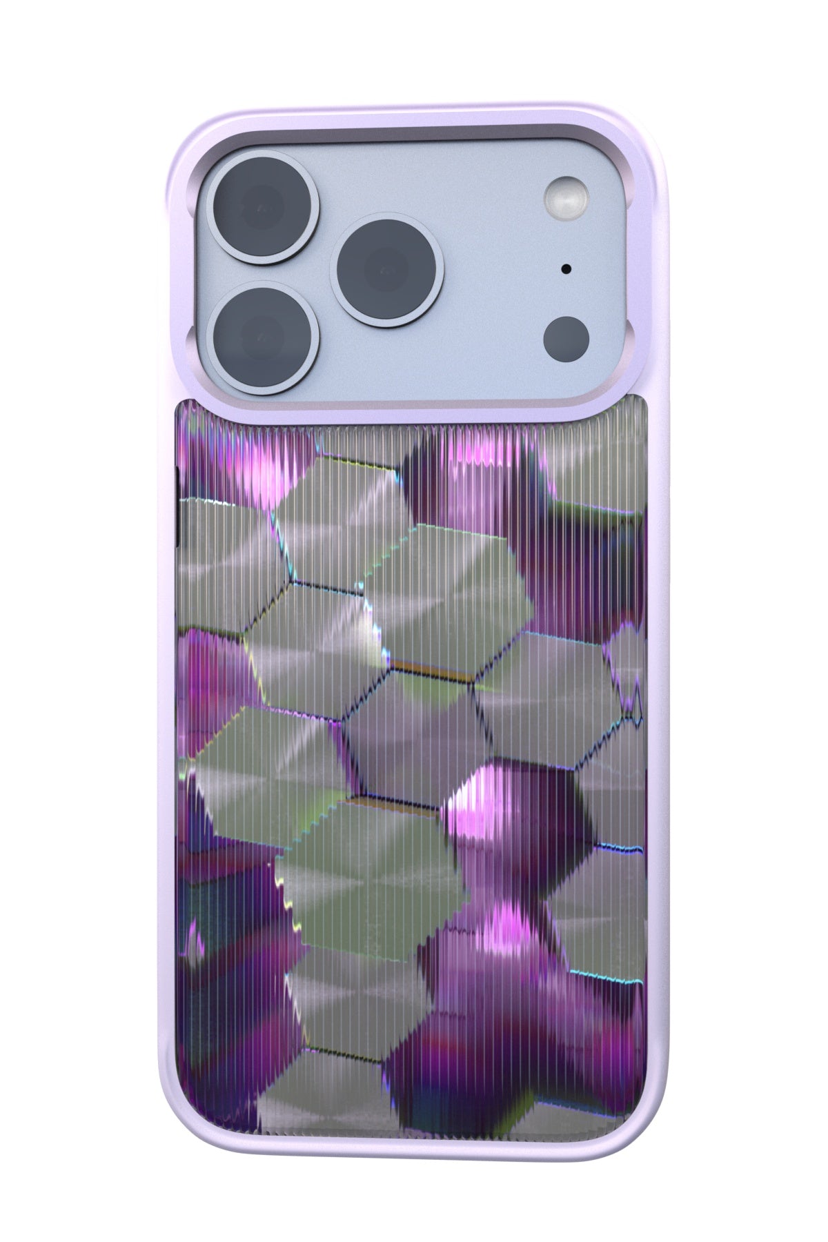 Control Rods Backplate + Purple Case for iPhone 17 Pro