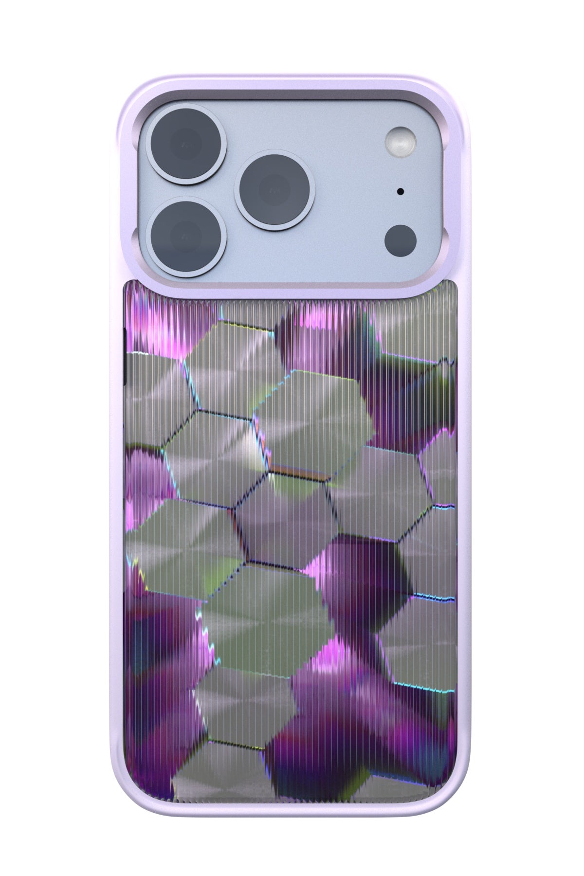 Control Rods Backplate + Purple Case for iPhone 17 Pro
