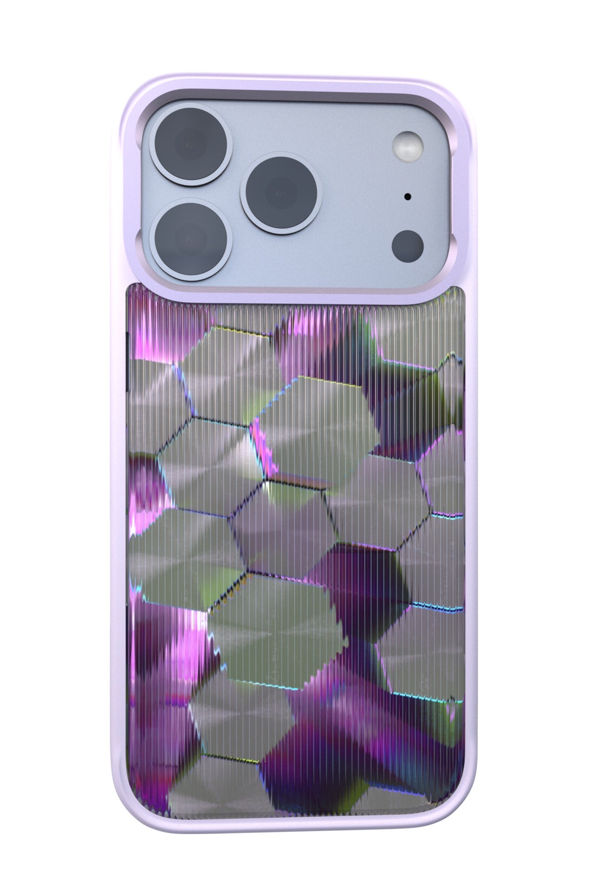 Control Rods Backplate + Purple Case for iPhone 17 Pro