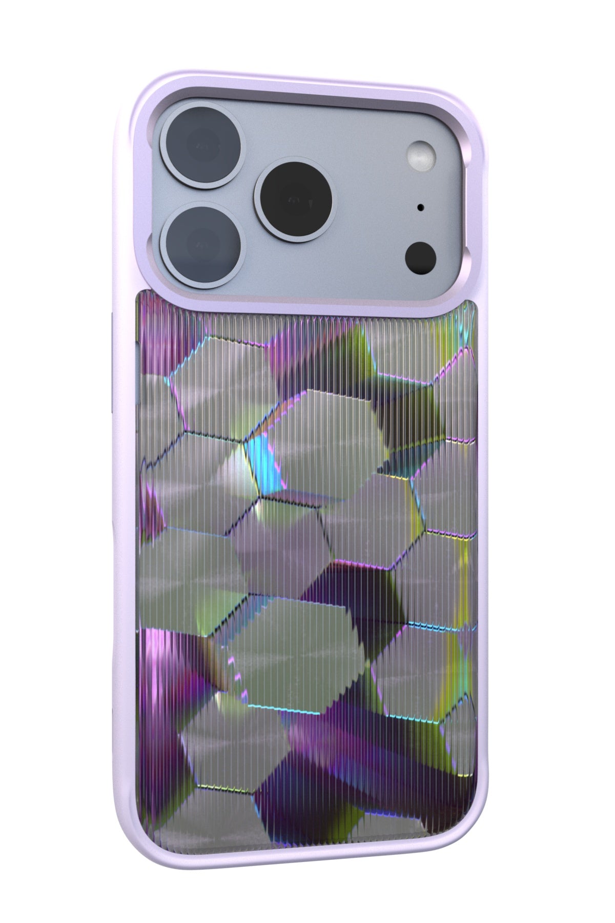 Control Rods Backplate + Purple Case for iPhone 17 Pro