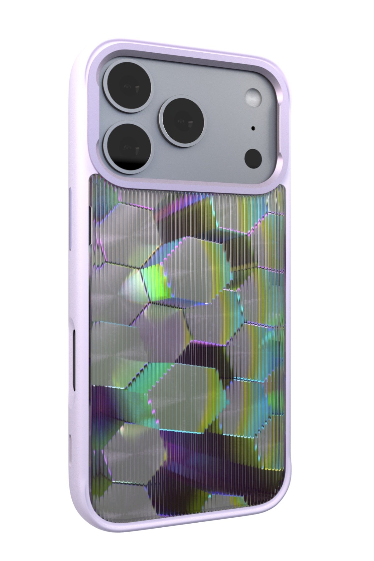 Control Rods Backplate + Purple Case for iPhone 17 Pro
