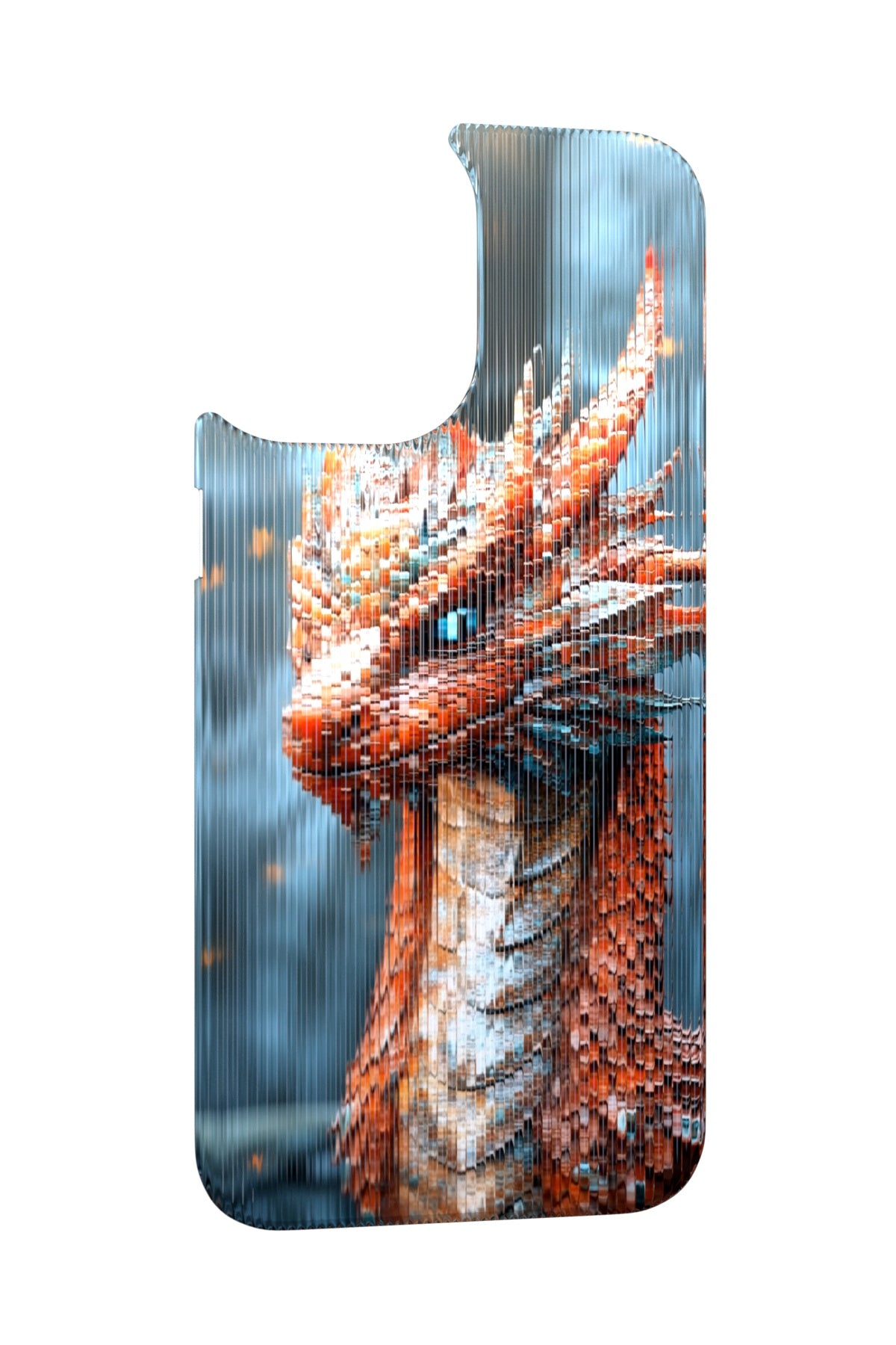 Ember Dragon Backplate for iPhone 16