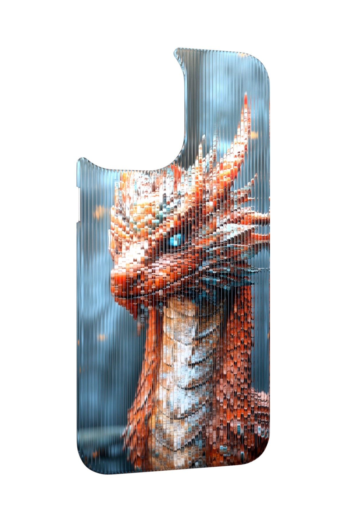 Ember Dragon Backplate for iPhone 16