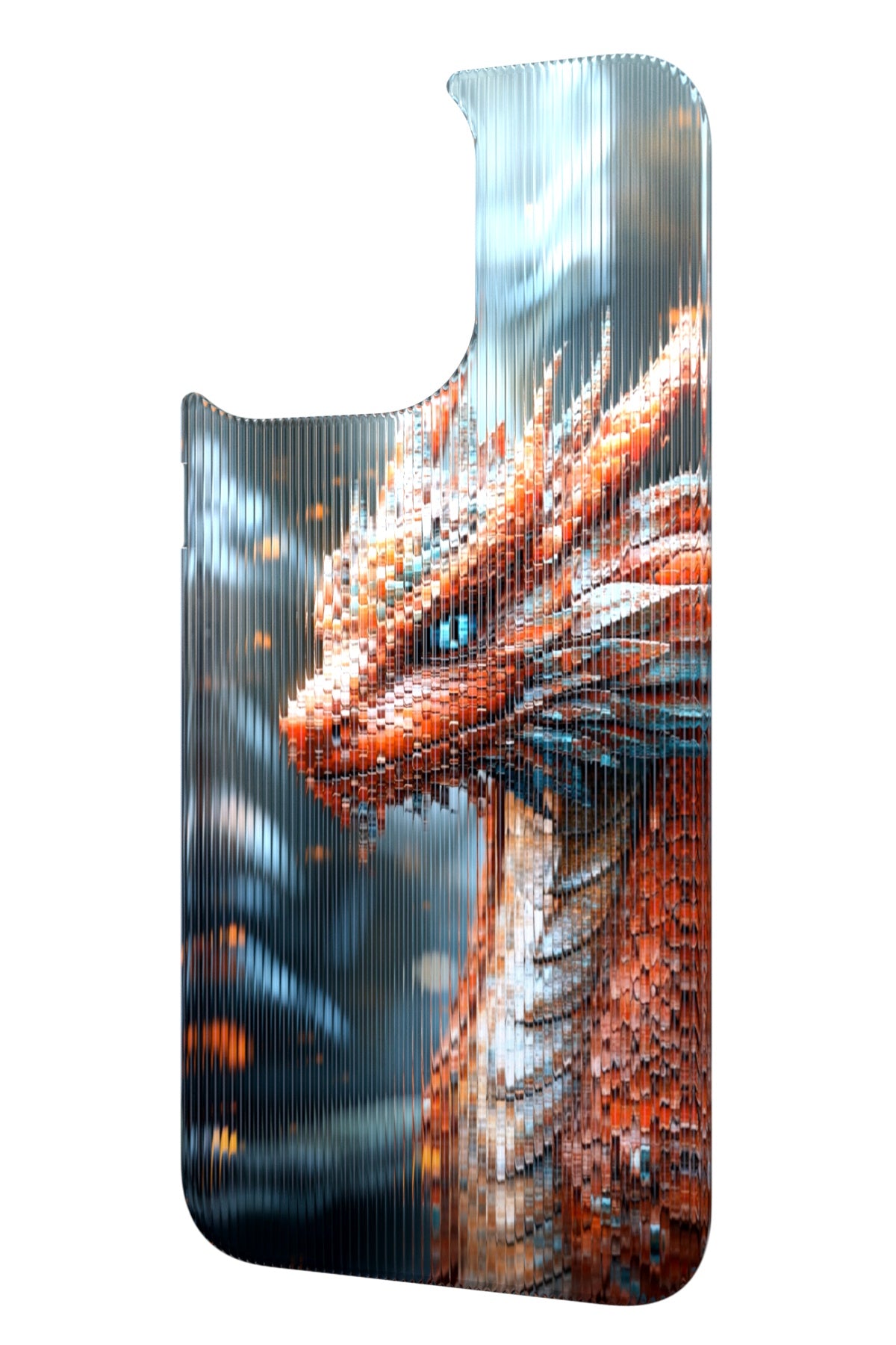 Ember Dragon Backplate for iPhone 16 Pro Max