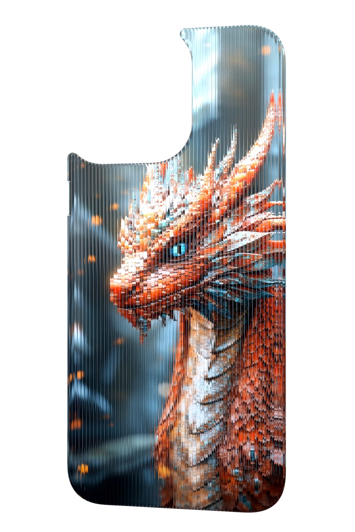 Ember Dragon Backplate for iPhone 16 Pro Max