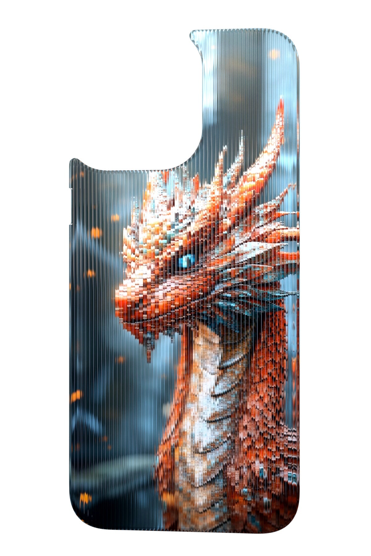 Ember Dragon Backplate for iPhone 16 Pro Max