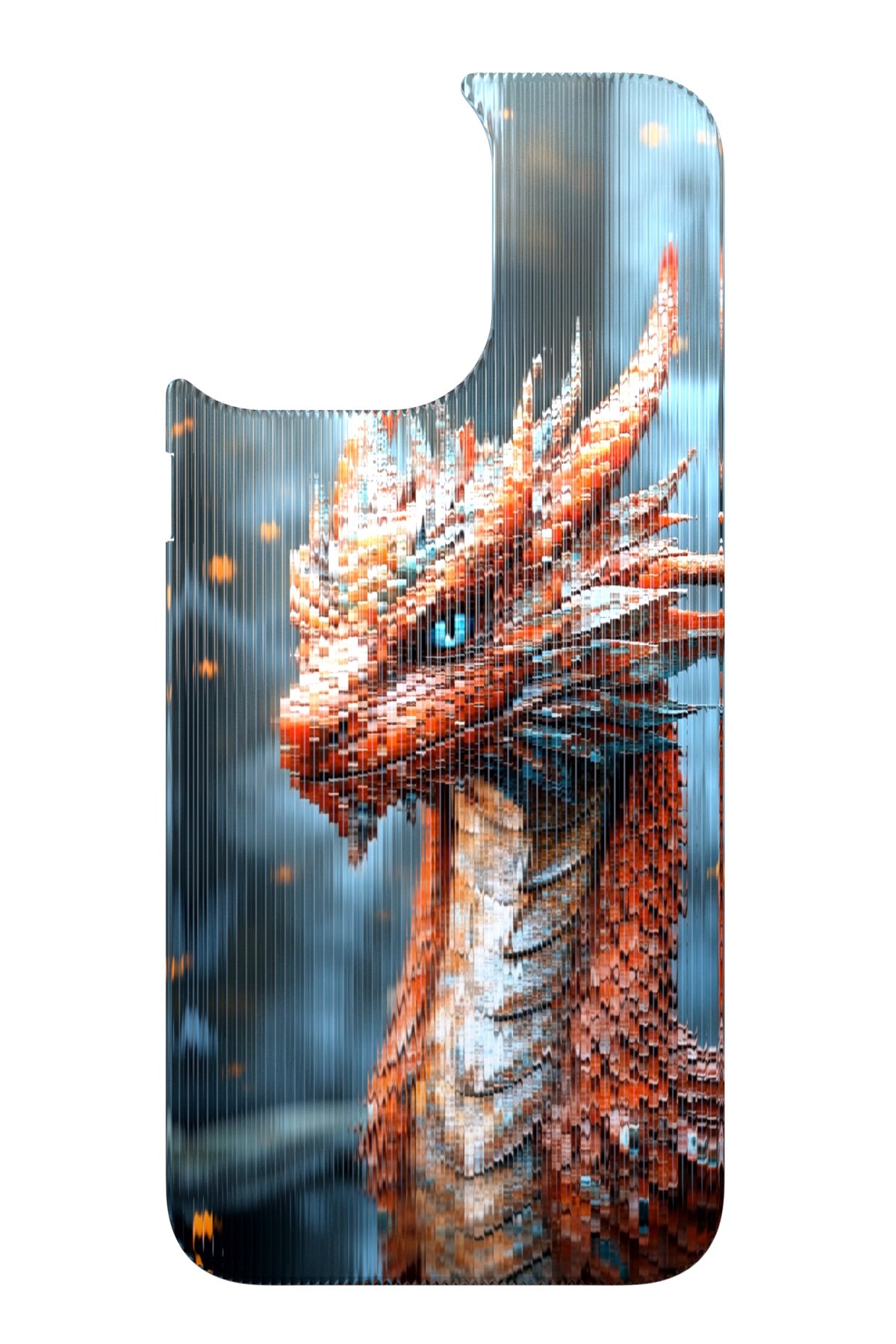Ember Dragon Backplate for iPhone 16 Pro Max
