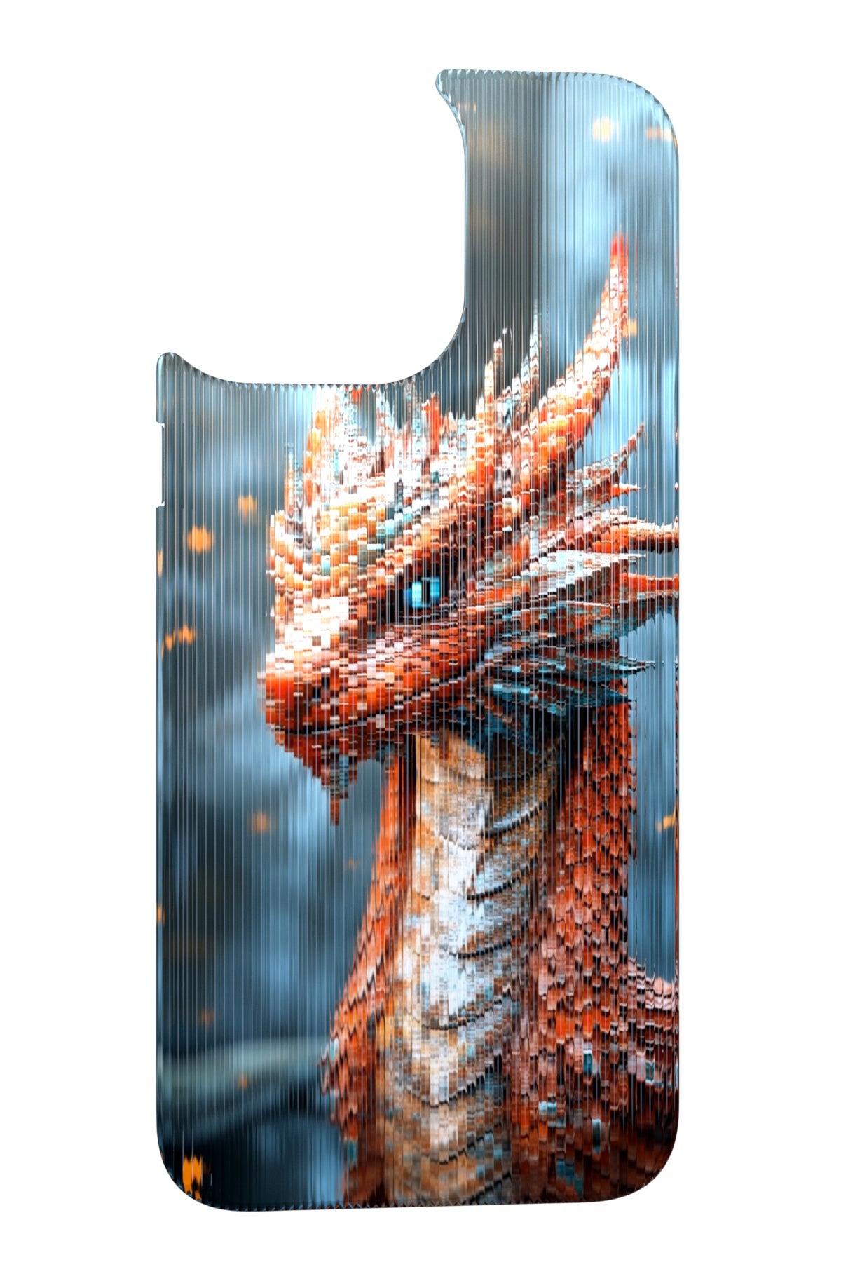 Ember Dragon Backplate for iPhone 16 Pro Max