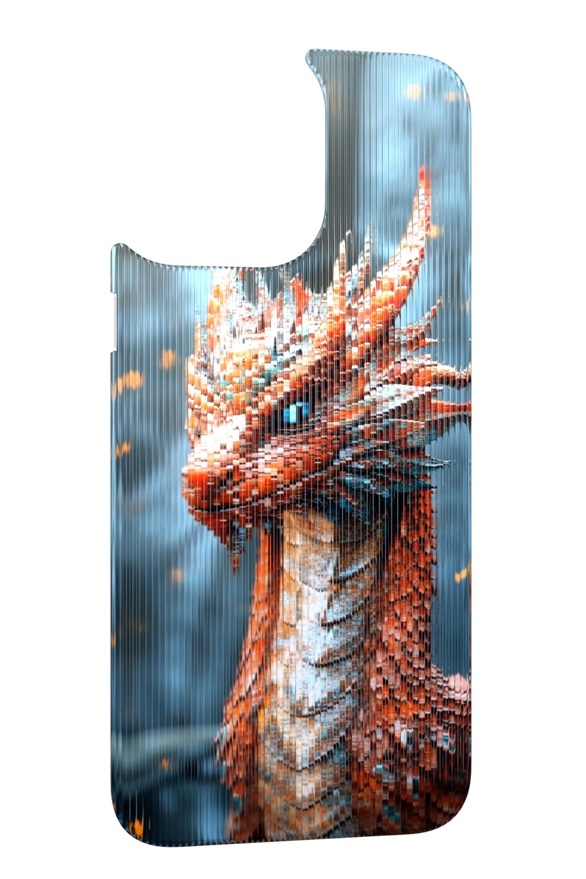 Ember Dragon Backplate for iPhone 16 Pro Max