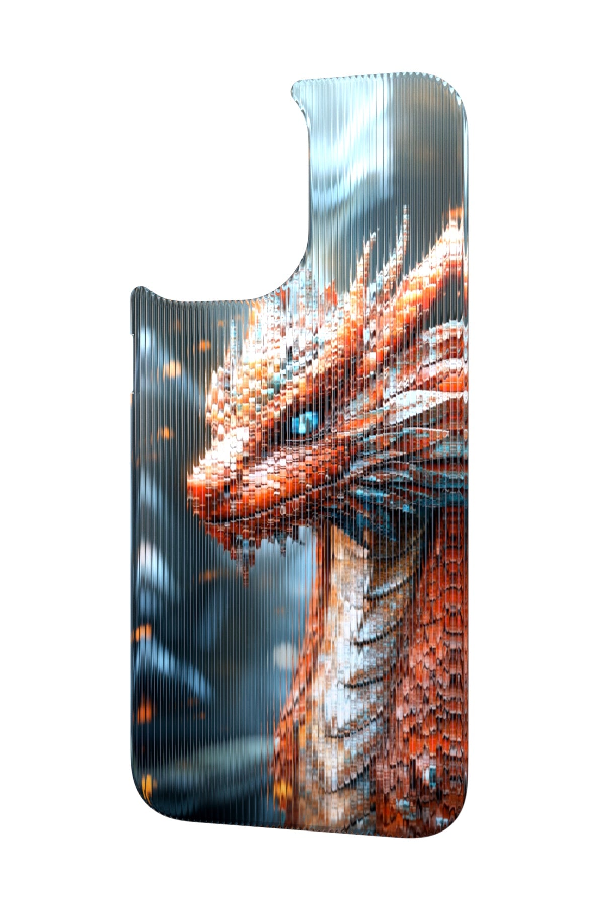Ember Dragon Backplate for iPhone 17
