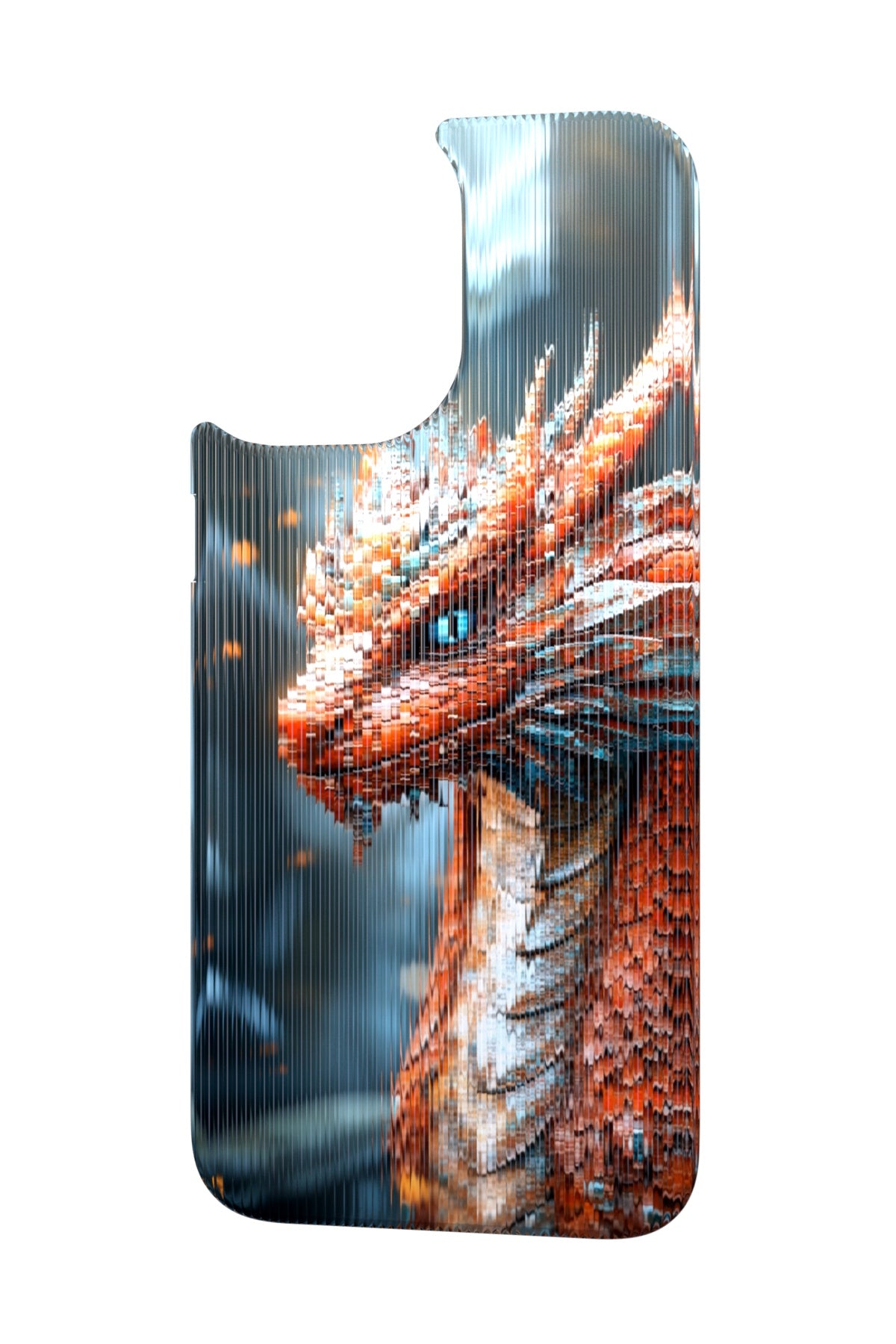Ember Dragon Backplate for iPhone 17