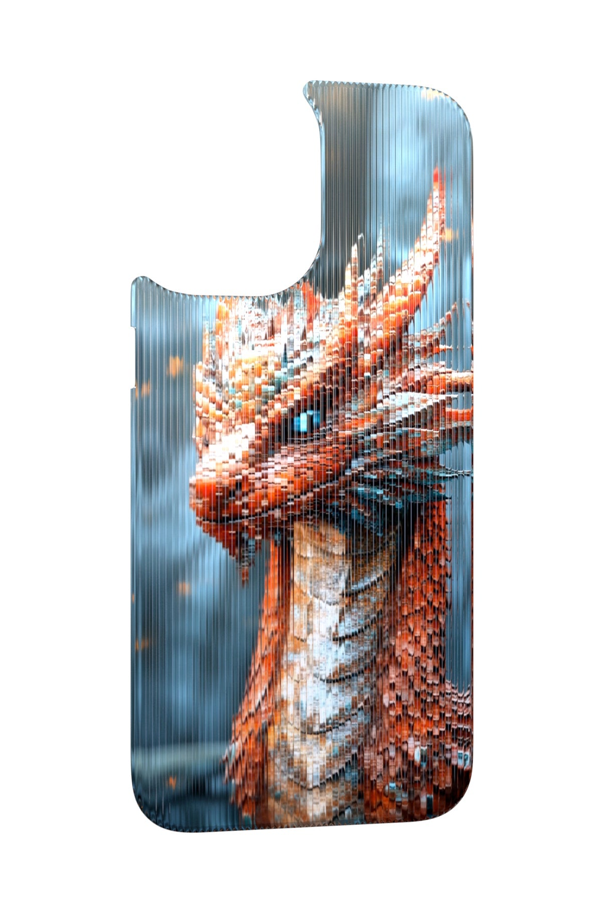 Ember Dragon Backplate for iPhone 17