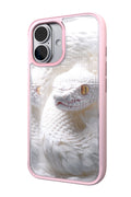 Feathered Serpent Backplate+ Pink Case for iPhone 16