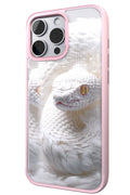 Feathered Serpent Backplate+ Pink Case for iPhone 16 Pro Max