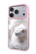 Feathered Serpent Backplate+ Pink Case for iPhone 17 Pro