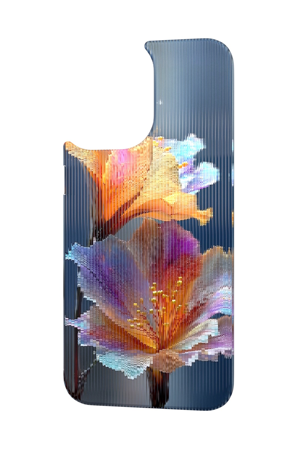 Hibiscus Versicolor Backplate for iPhone 16