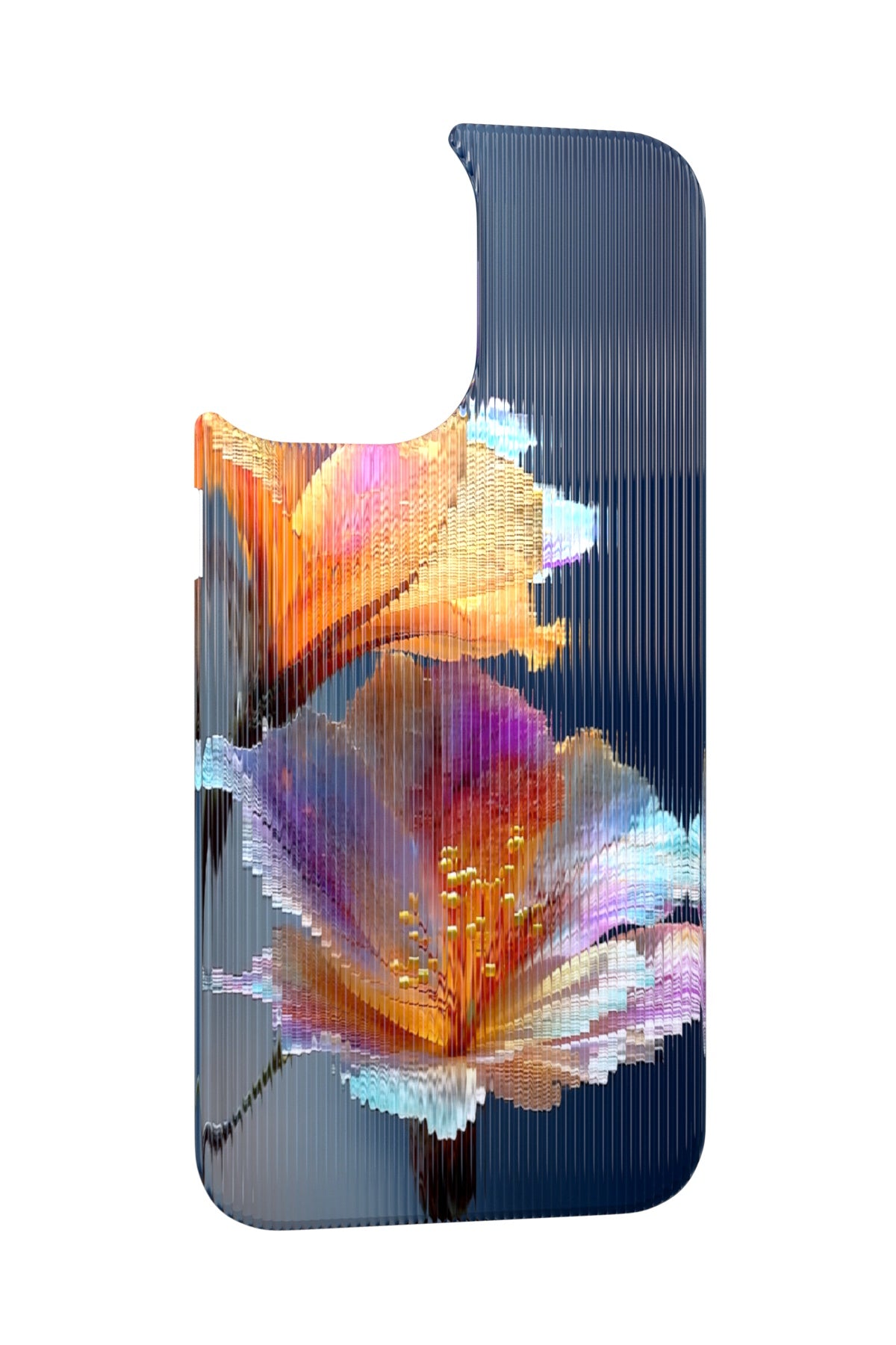 Hibiscus Versicolor Backplate for iPhone 16