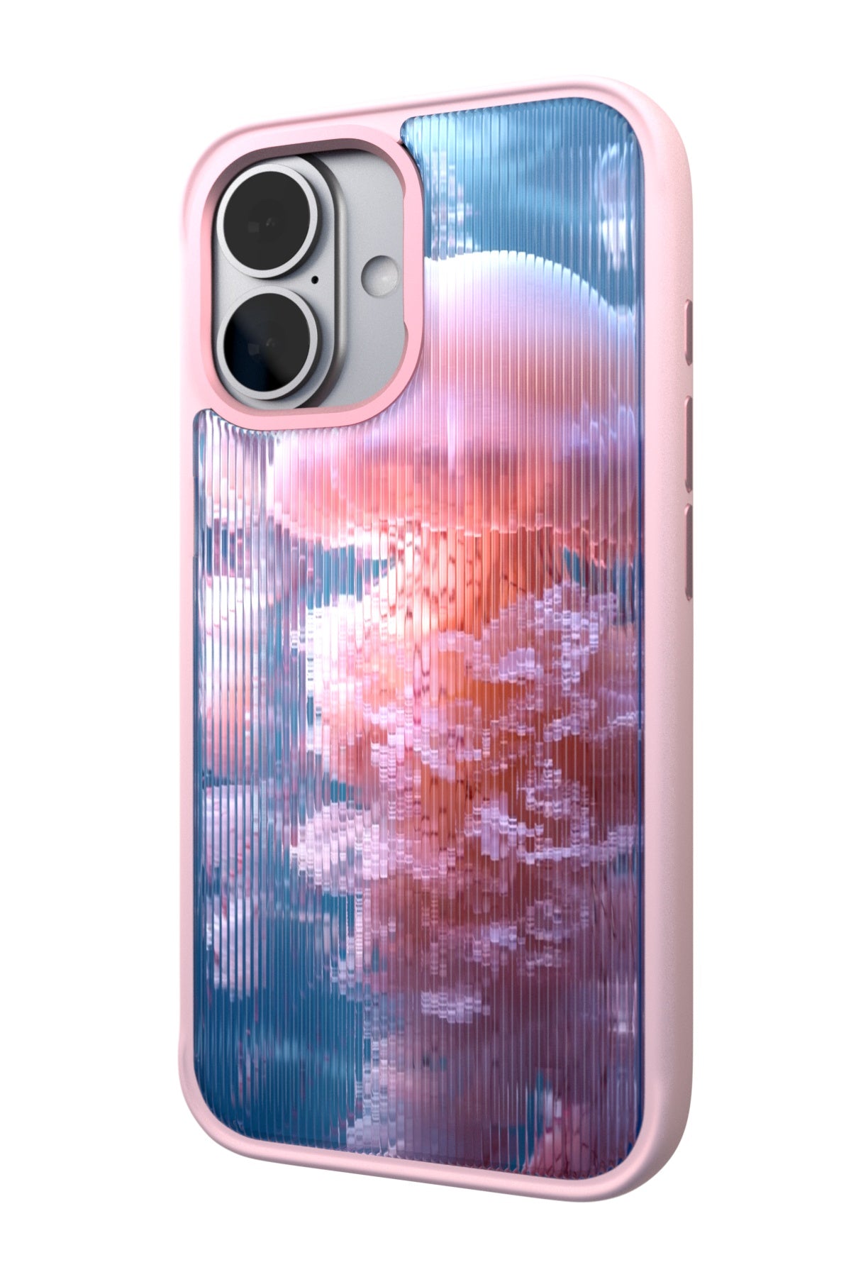 Drift Jellyfish Backplate + Pink Case for iPhone 16