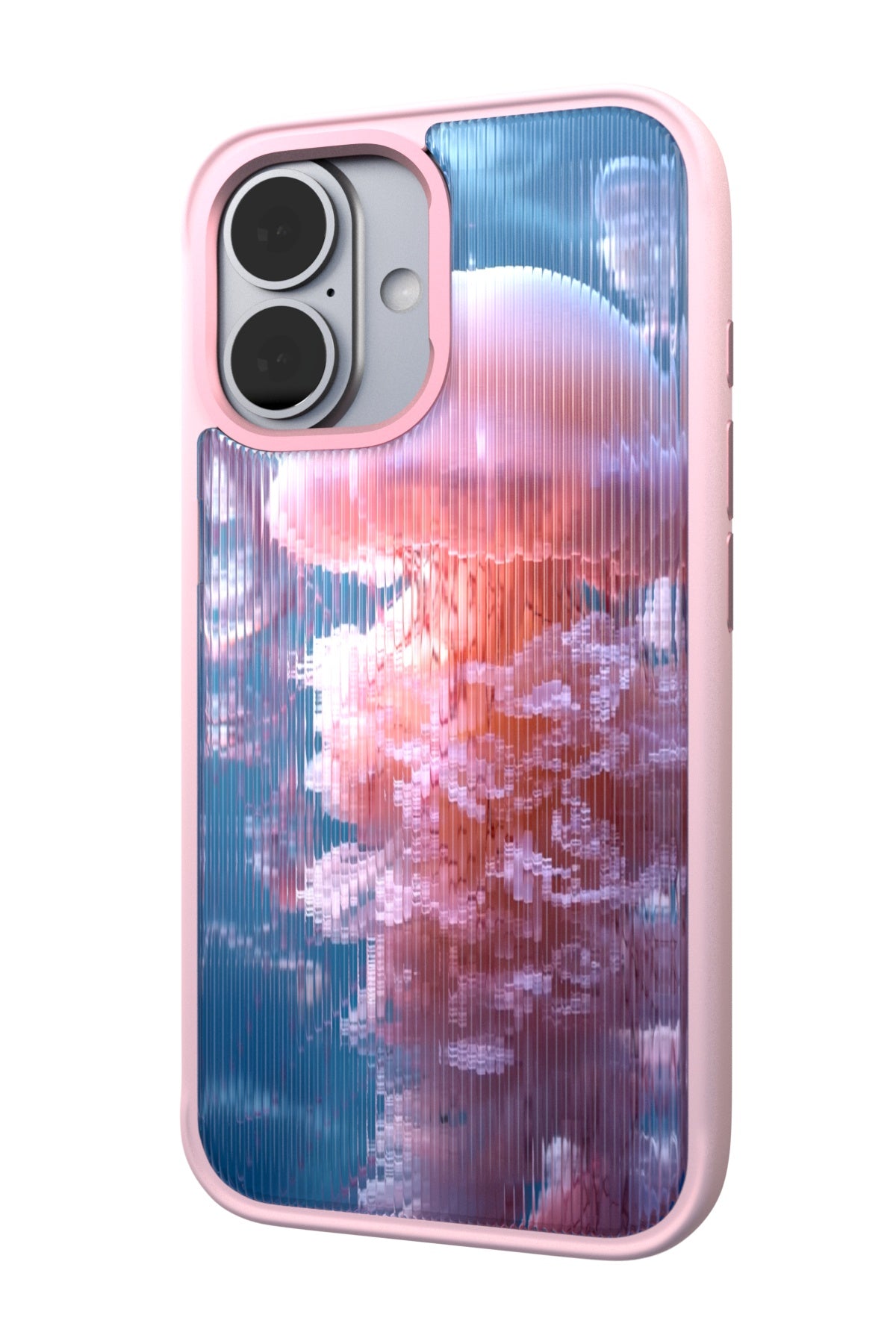Drift Jellyfish Backplate + Pink Case for iPhone 16