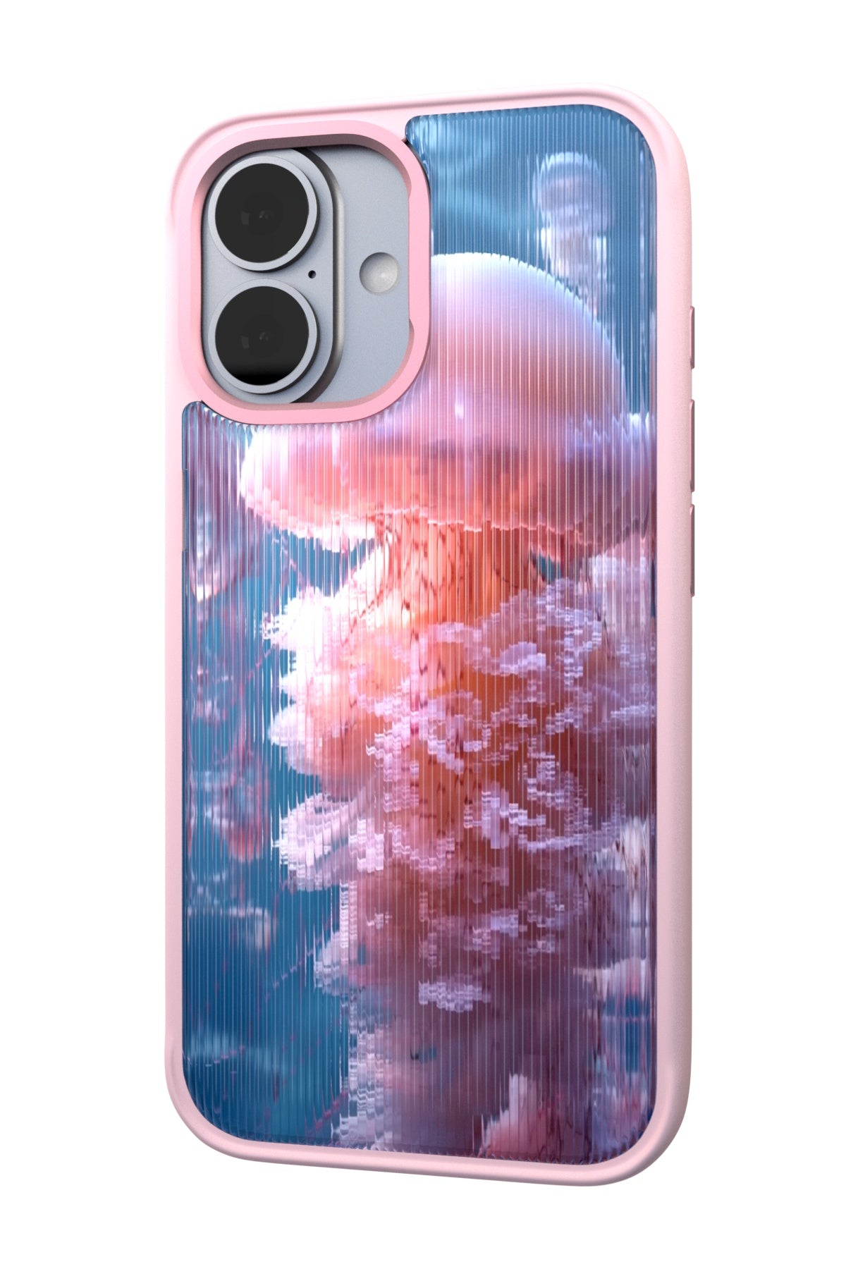 Drift Jellyfish Backplate + Pink Case for iPhone 16