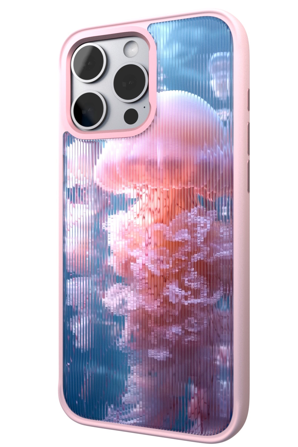 Drift Jellyfish Backplate + Pink Case for iPhone 16 Pro Max