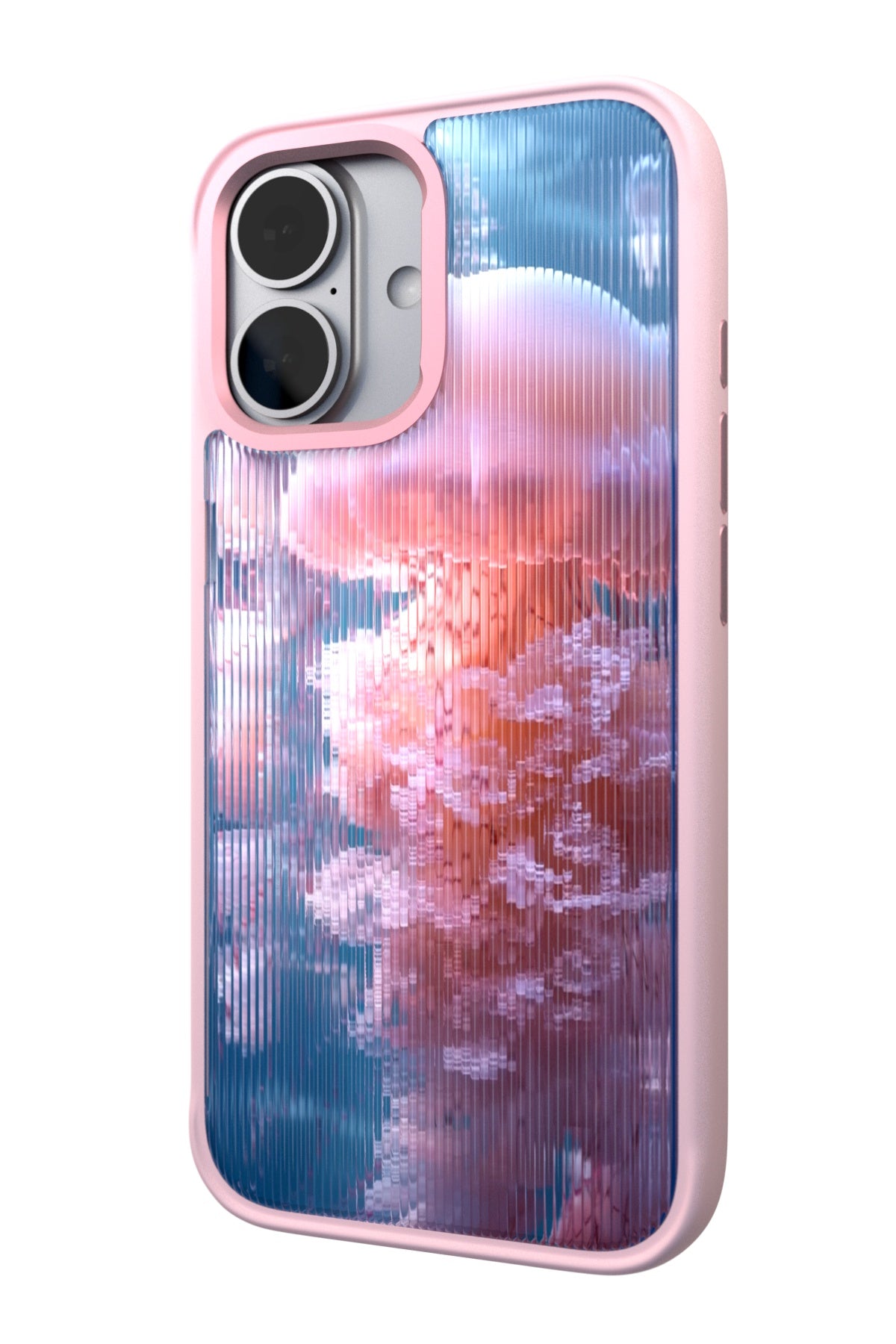 Drift Jellyfish Backplate + Pink Case for iPhone 17