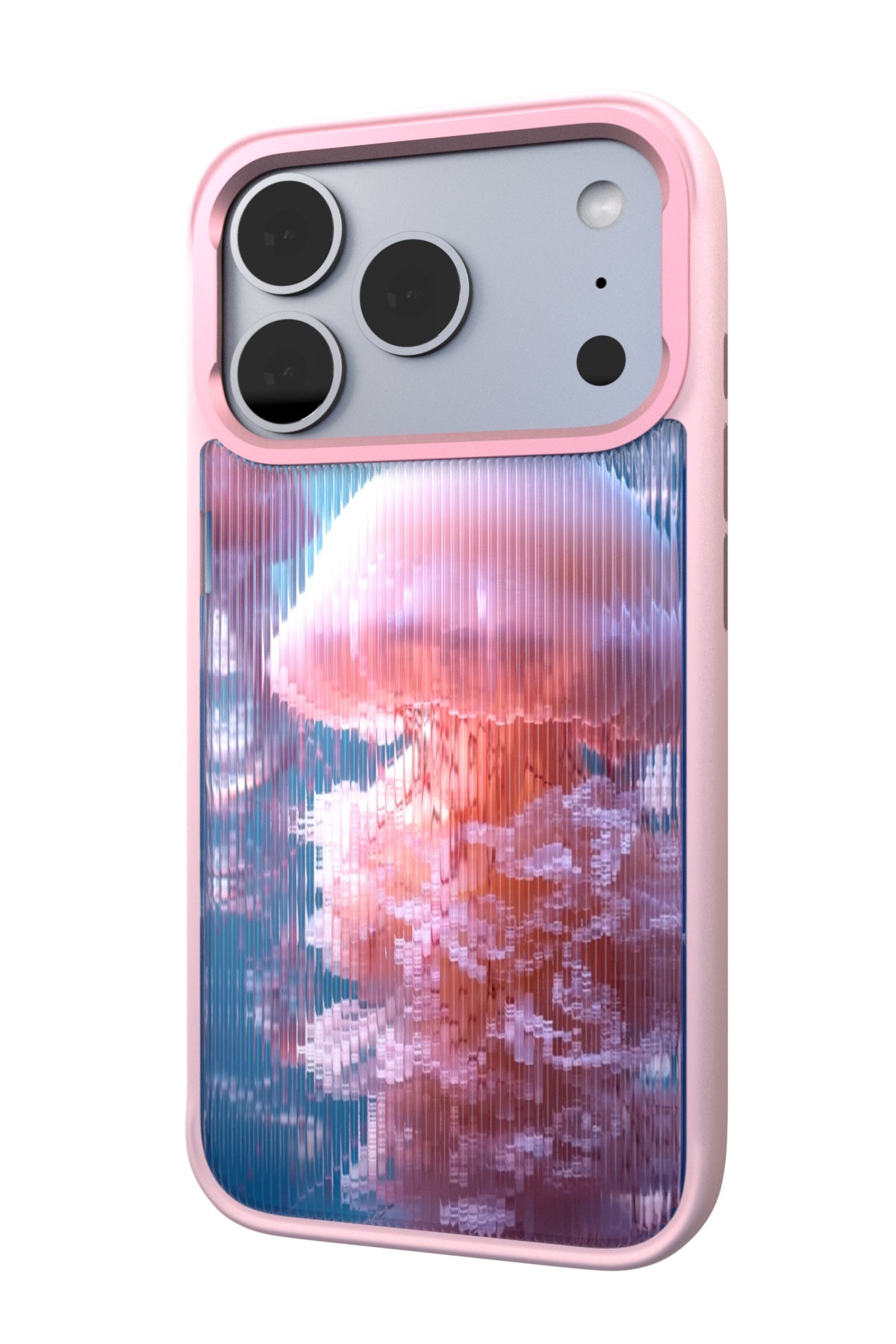 Drift Jellyfish Backplate + Pink Case for iPhone 17 Pro