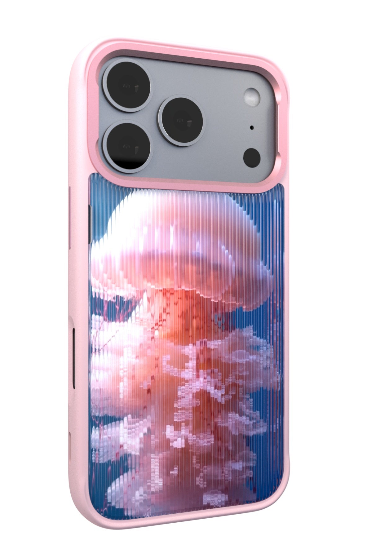 Drift Jellyfish Backplate + Pink Case for iPhone 17 Pro