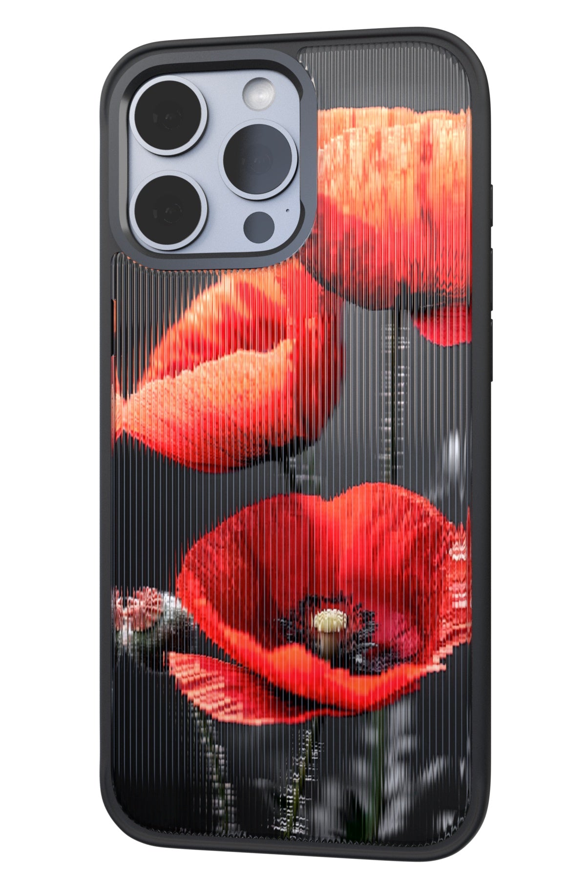 Poppy Black Backplate + Black Case for iPhone 16 Pro Max