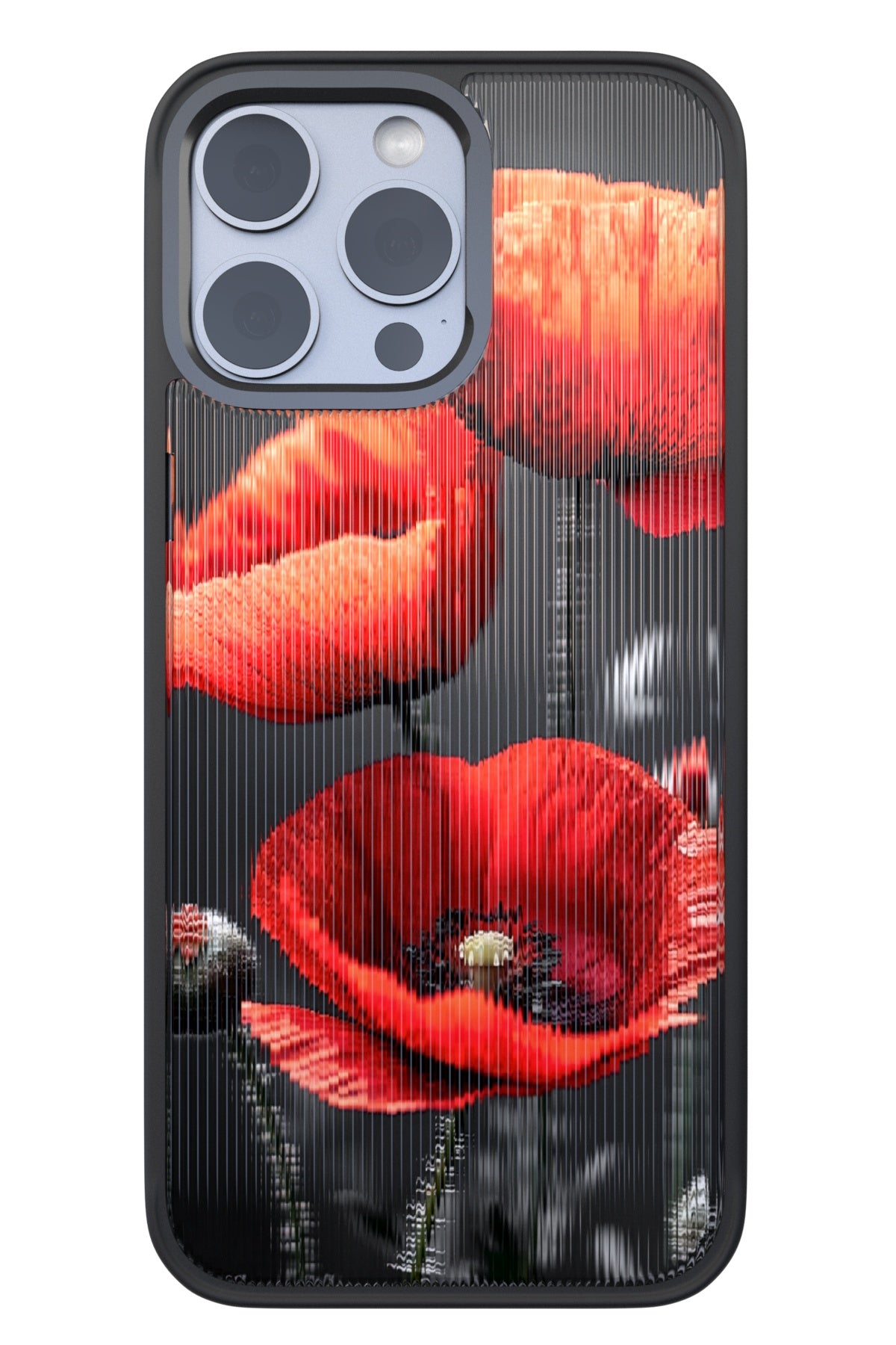 Poppy Black Backplate + Black Case for iPhone 16 Pro Max