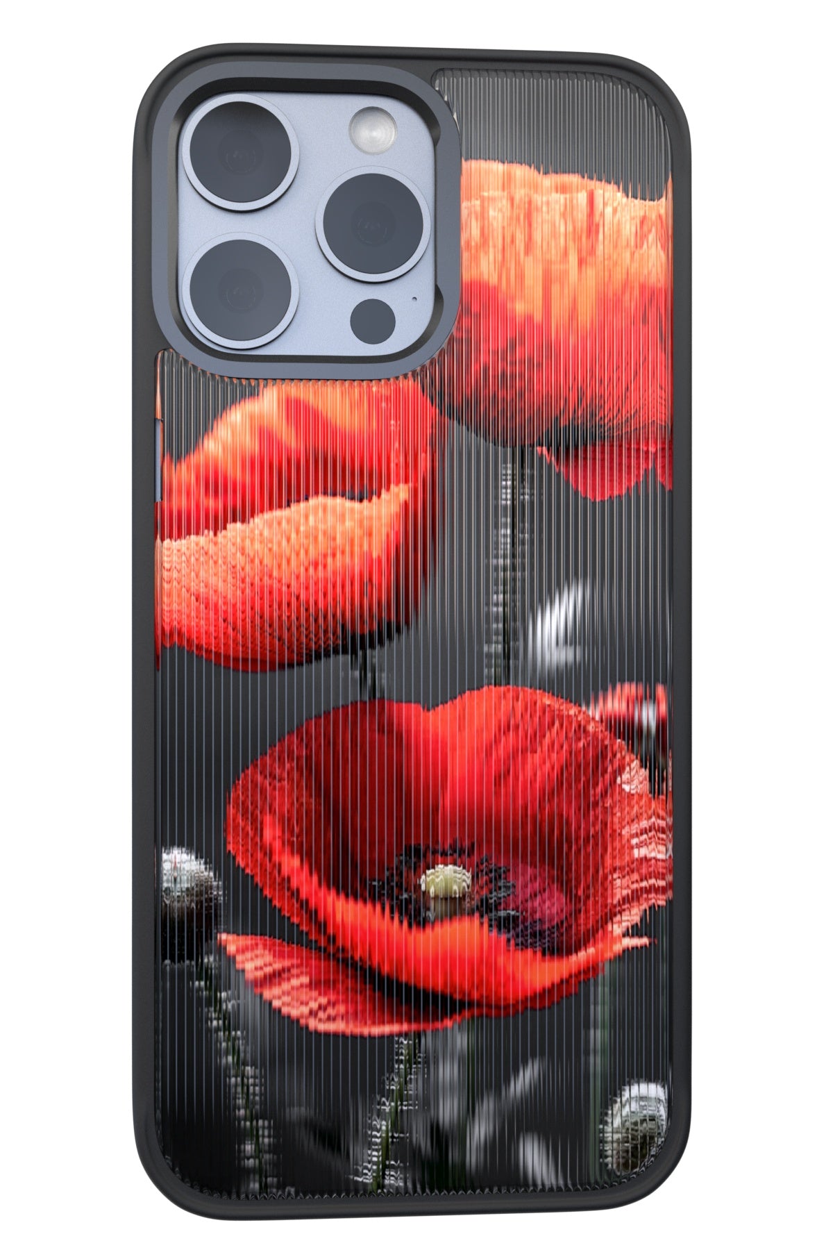 Poppy Black Backplate + Black Case for iPhone 16 Pro Max