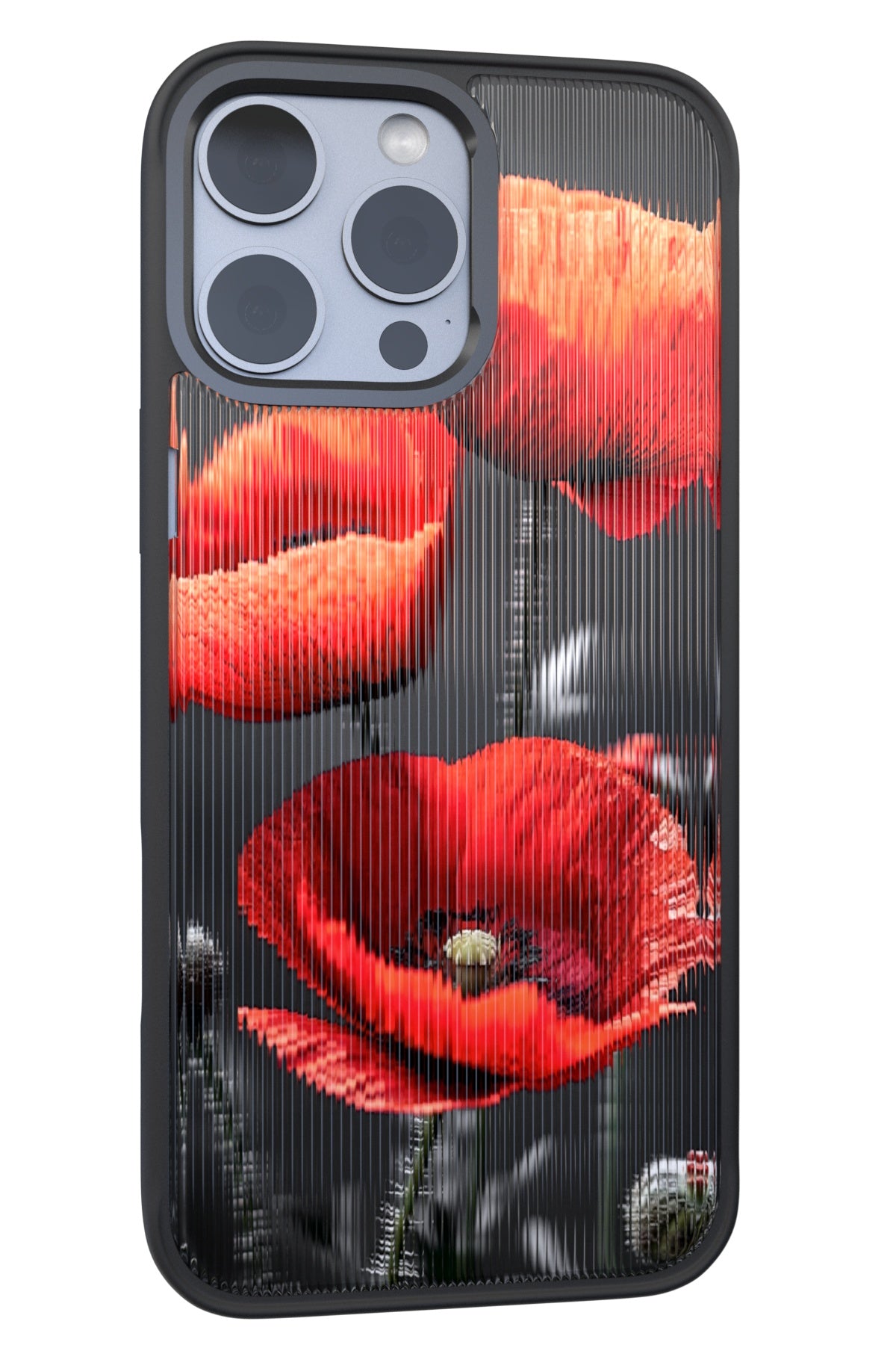 Poppy Black Backplate + Black Case for iPhone 16 Pro Max