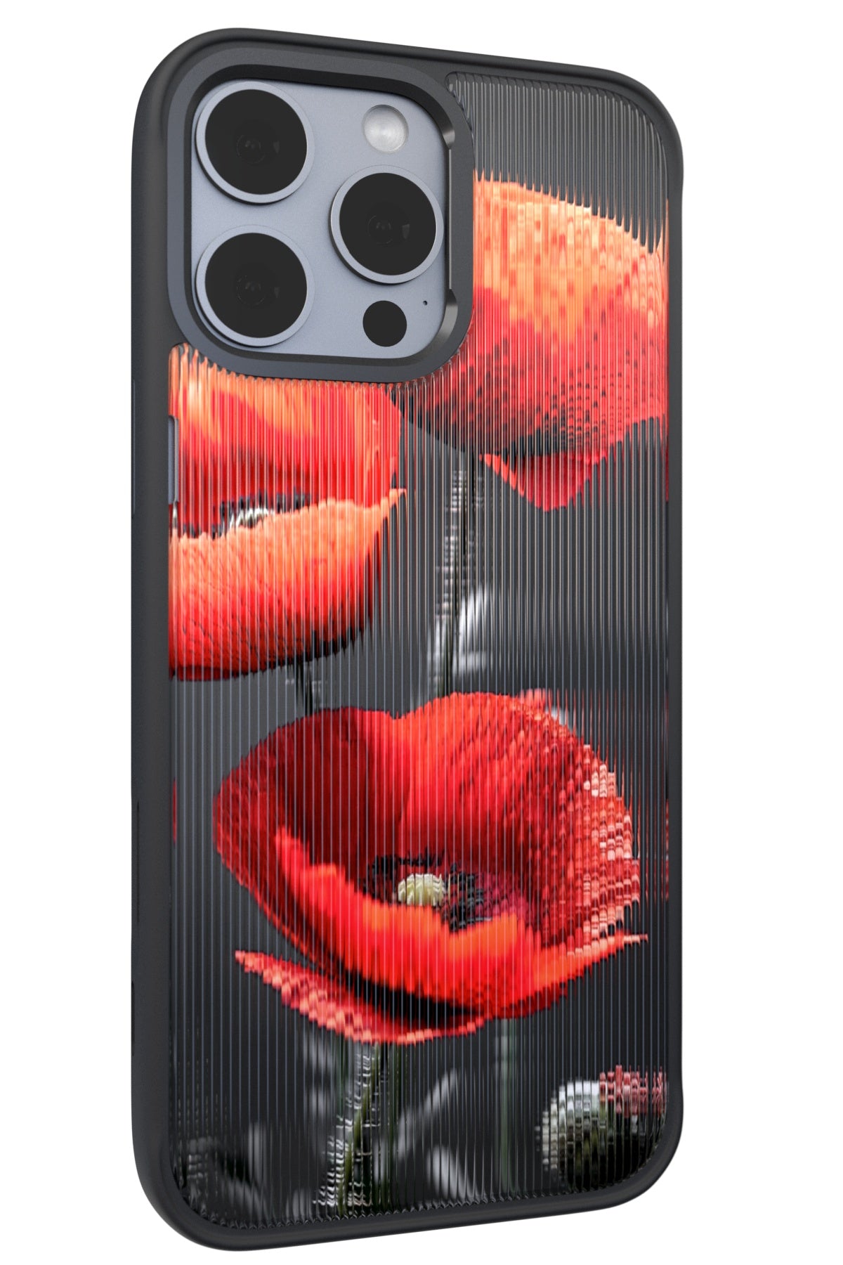 Poppy Black Backplate + Black Case for iPhone 16 Pro Max