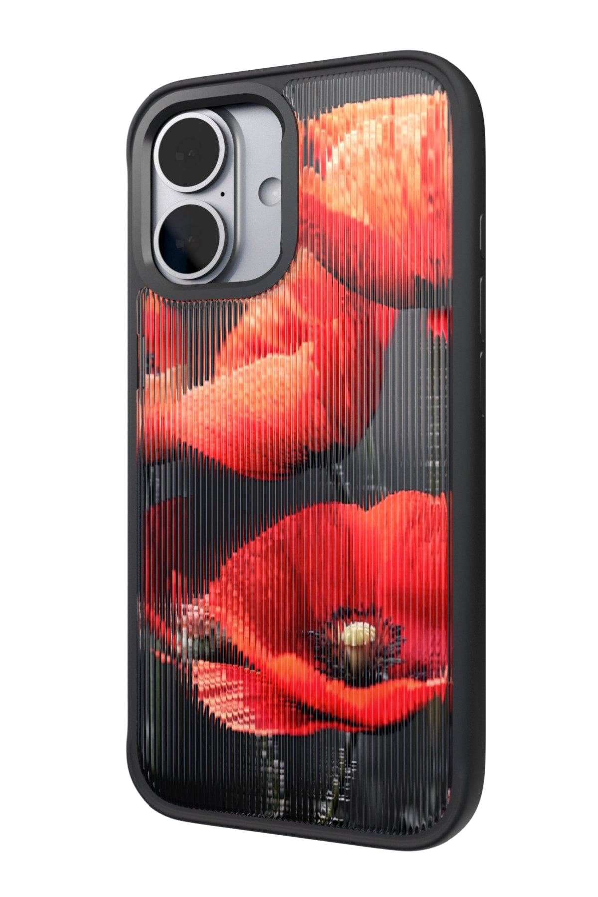 Poppy Black Backplate + Black Case for iPhone 17