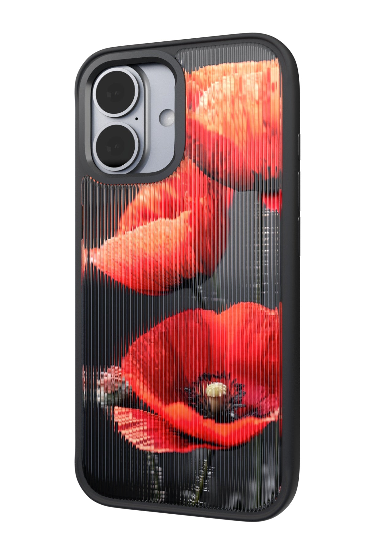 Poppy Black Backplate + Black Case for iPhone 17