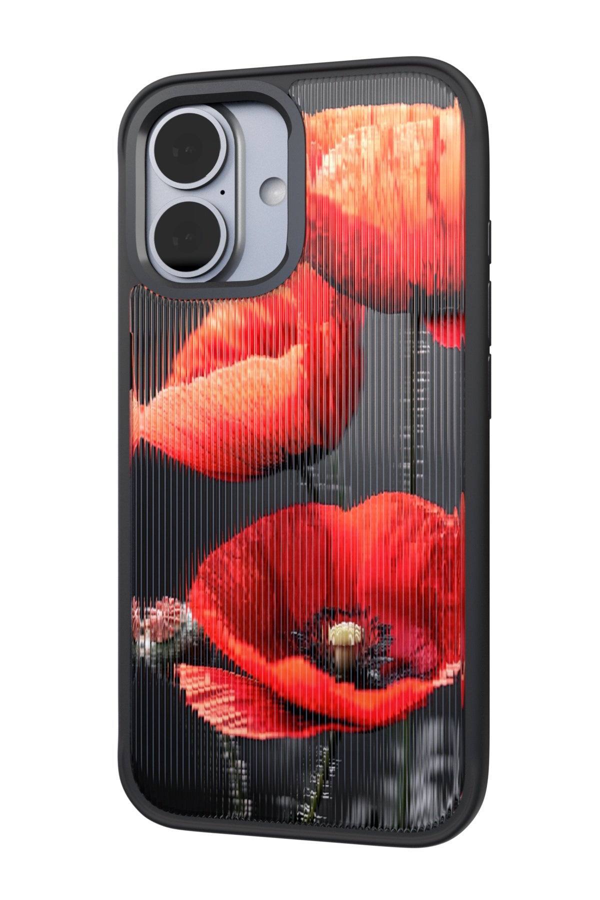 Poppy Black Backplate + Black Case for iPhone 17