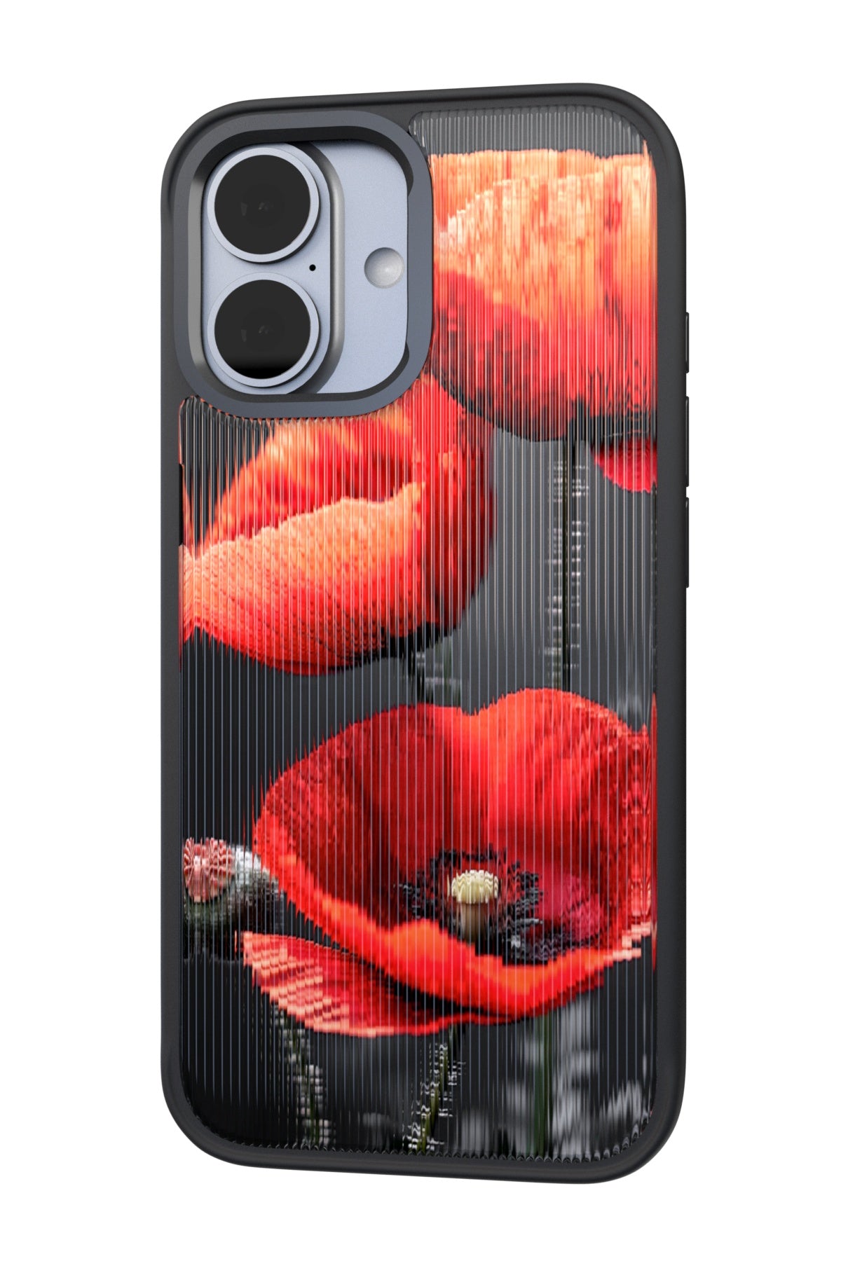 Poppy Black Backplate + Black Case for iPhone 17