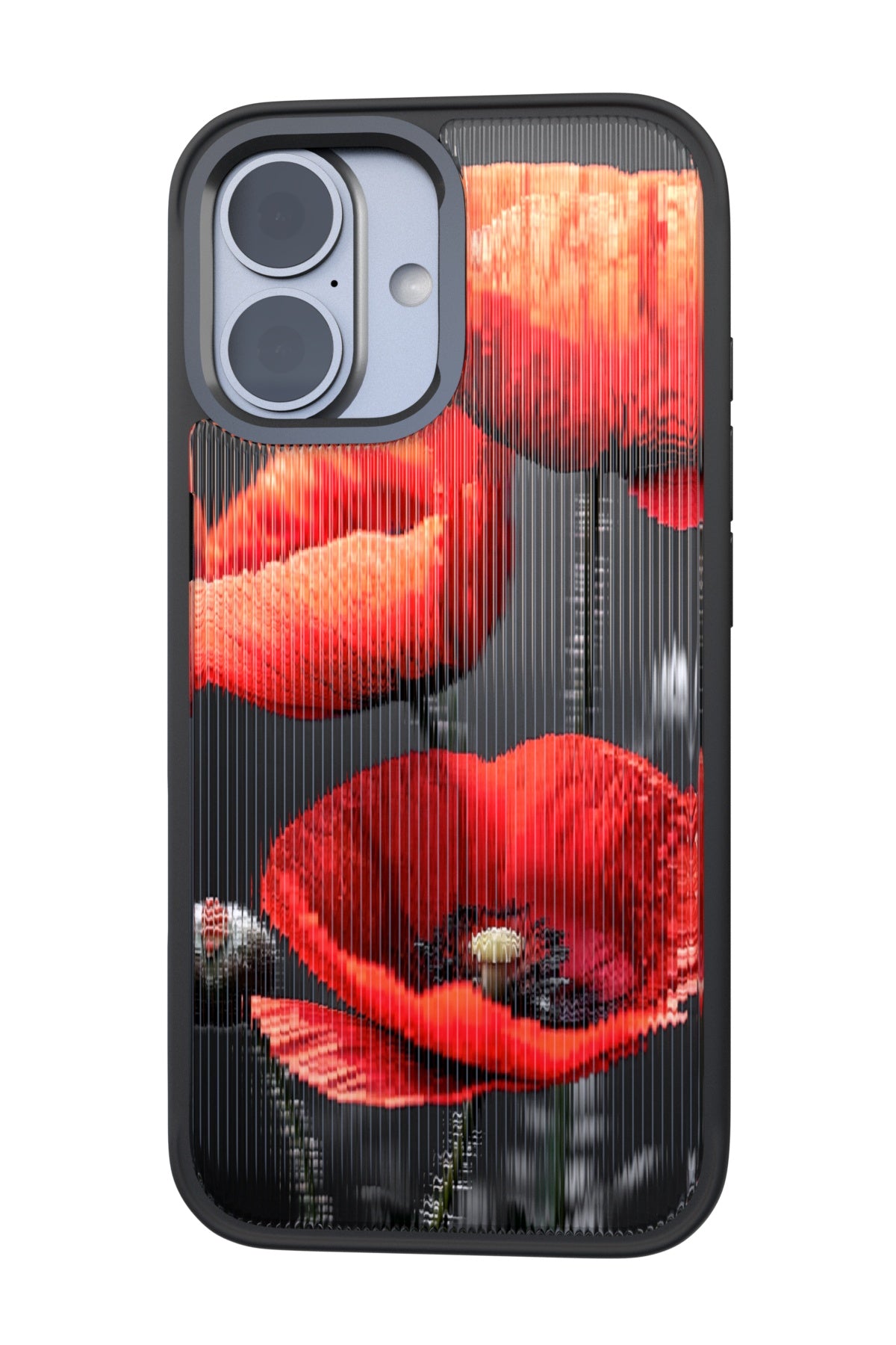 Poppy Black Backplate + Black Case for iPhone 17