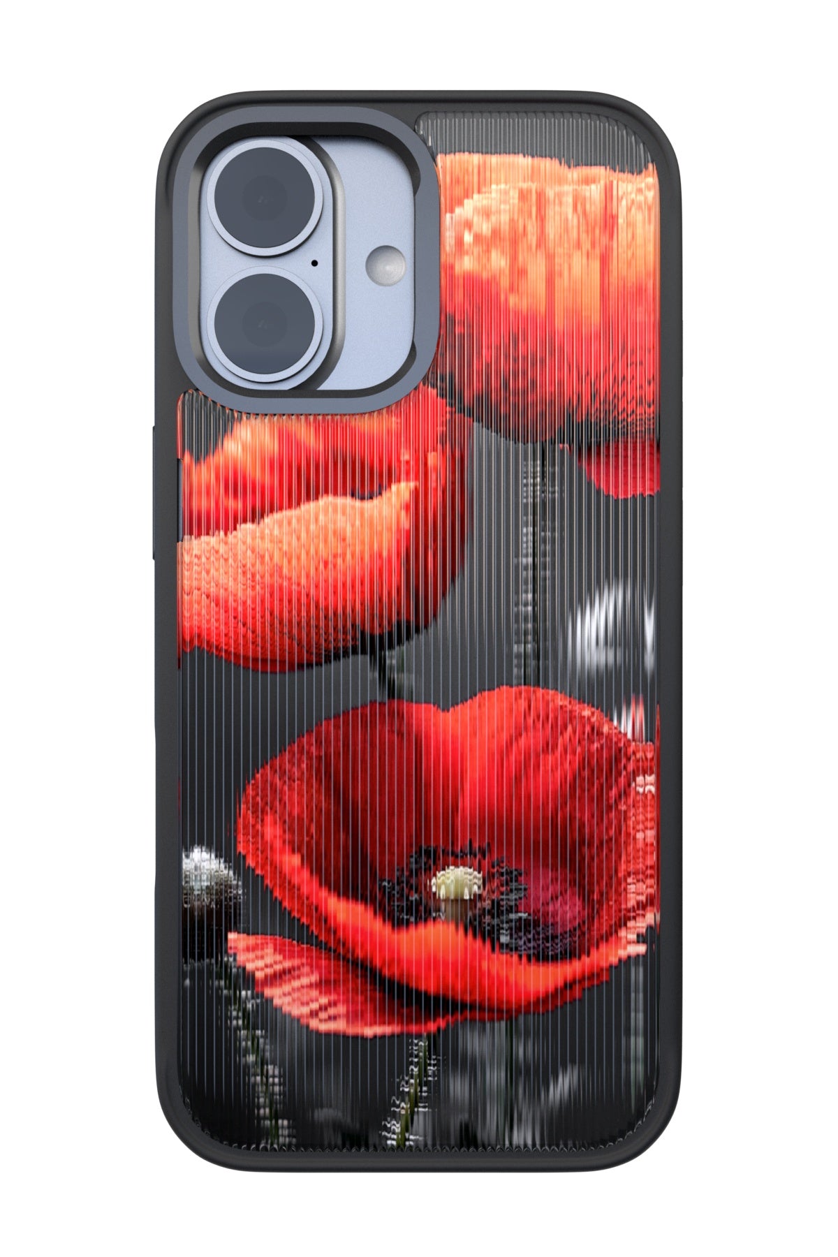 Poppy Black Backplate + Black Case for iPhone 17